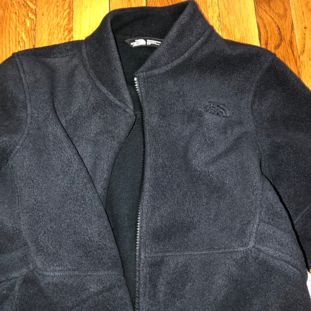 North Face fleece bomber jacket
